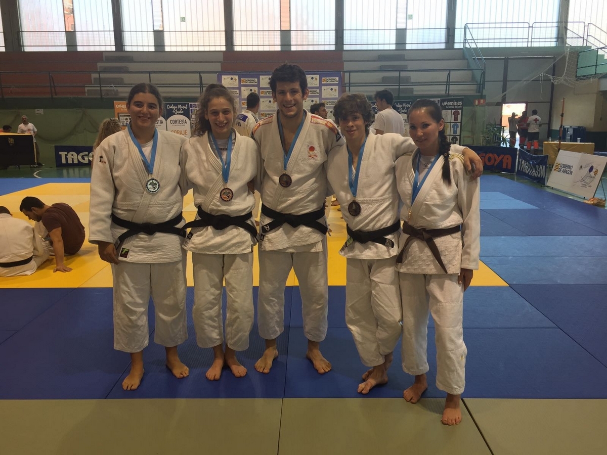 5 medallas para los Navarros la Copa de Espa&ntilde;a de Judo Absoluto de Arag&oacute;n, Jaca 10-06-17. RESULTADOS. FOTOS.